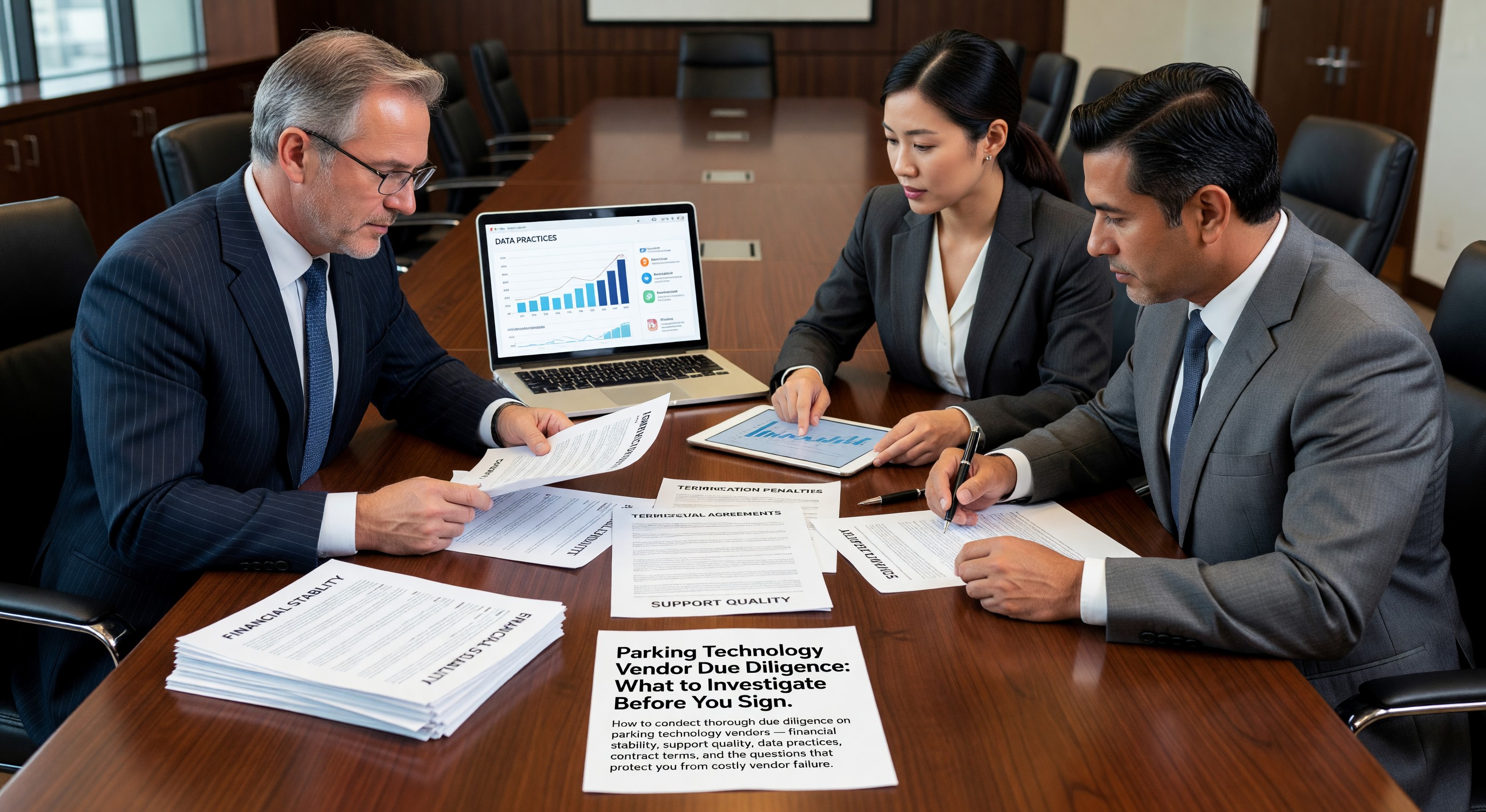Parking Technology Vendor Due Diligence: What to Investigate Before You Sign